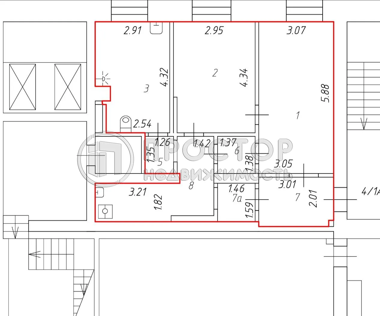 Коммерческая недвижимость (свободного назначения), 65 м² - фото 9