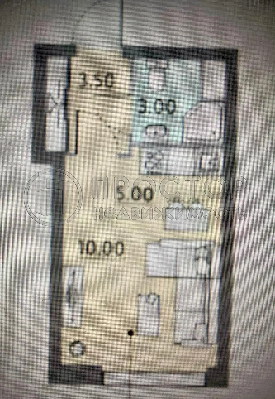 Студия, 22.5 м² - фото 17