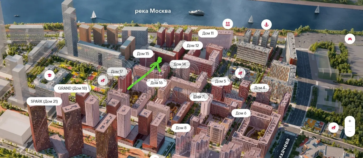 Студия, 22.5 м² - фото 16