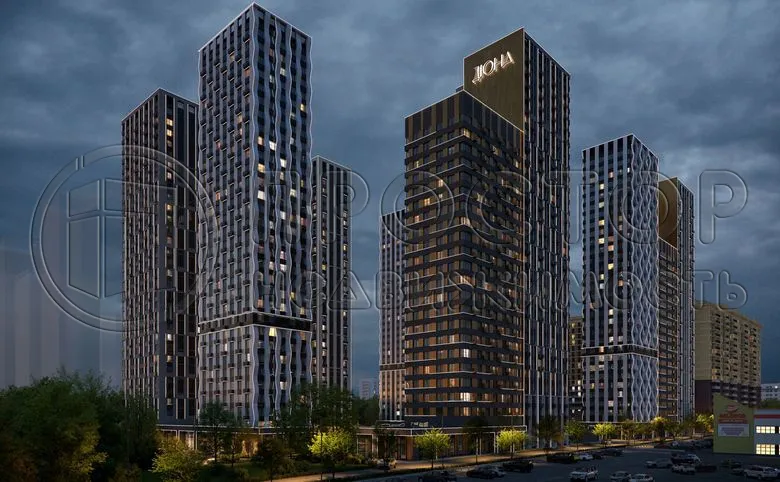 1-комнатная квартира, 34.29 м² - фото 2