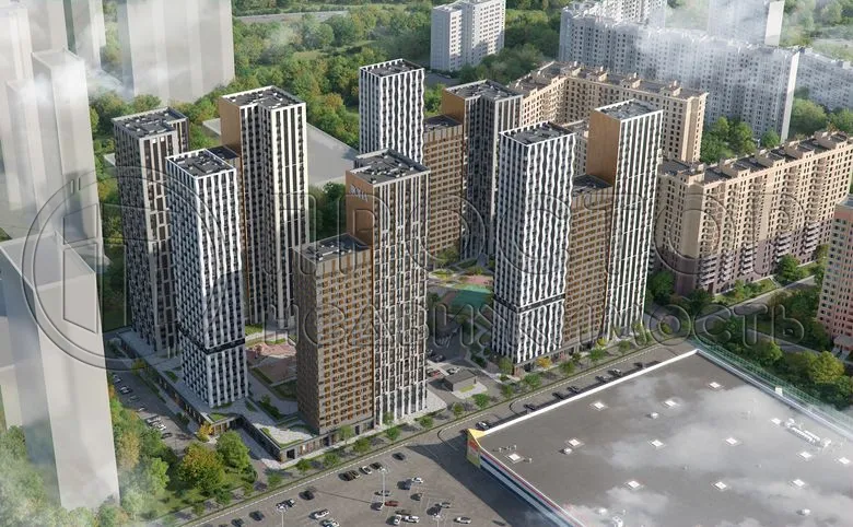 1-комнатная квартира, 34.29 м² - фото 3