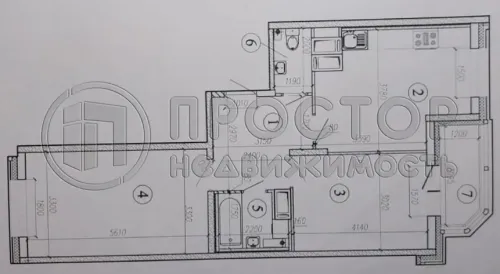 2-комнатная квартира, 61.6 м² - фото 10