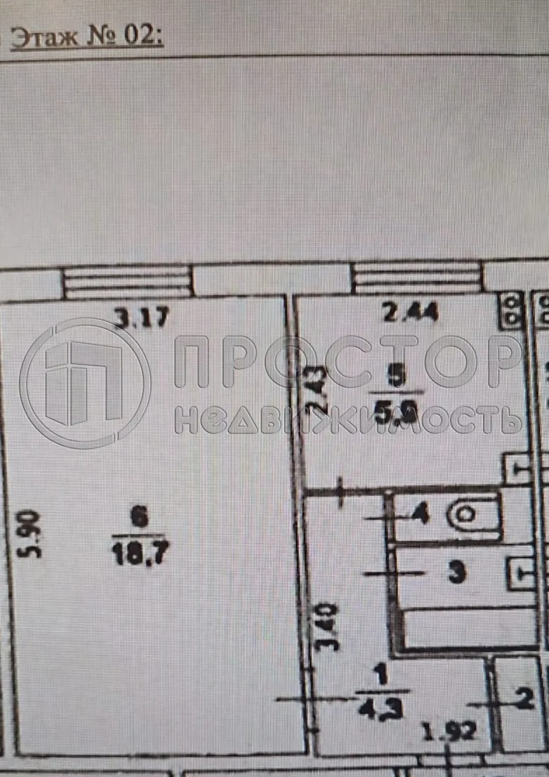 1-комнатная квартира, 32.4 м² - фото 22