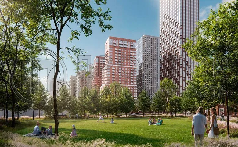 1-комнатная квартира, 58.47 м² - фото 3