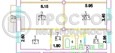 3-комнатная квартира, 80 м² - фото 16