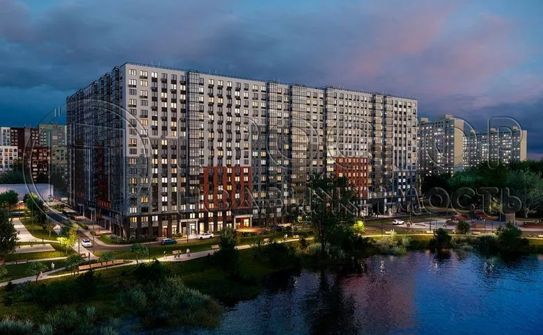 1-комнатная квартира, 33.22 м² - фото 2