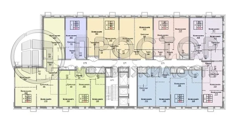 2-комнатная квартира, 51.5 м² - фото 7