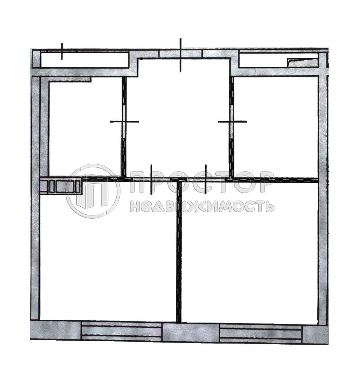 1-комнатная квартира, 34.7 м² - фото 19