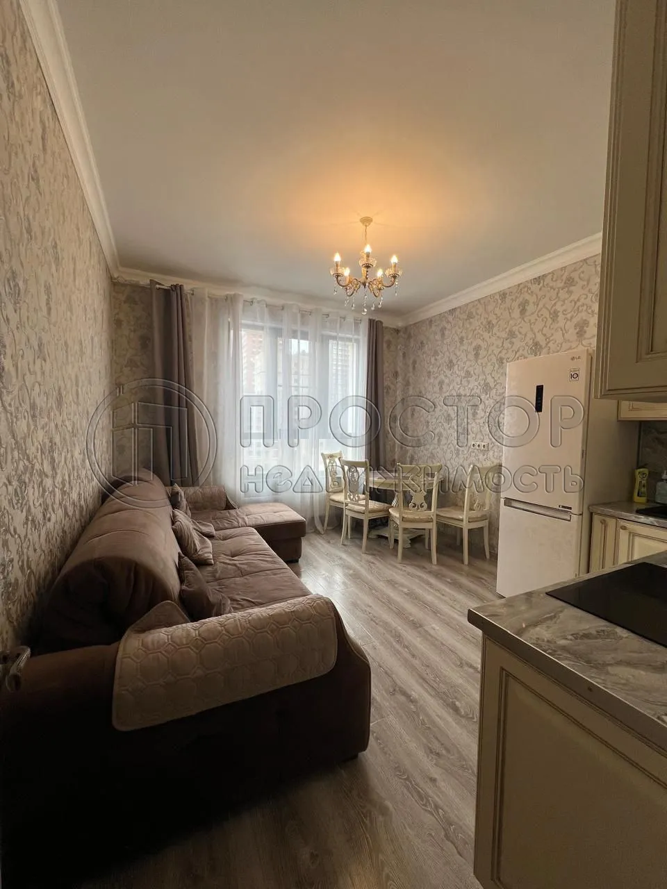 1-комнатная квартира, 38 м² - фото 2