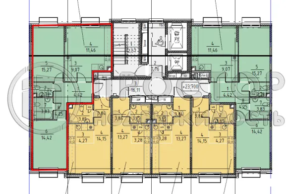 3-комнатная квартира, 65.1 м² - фото 5
