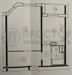 1-комнатная квартира, 42.3 м² - фото 35
