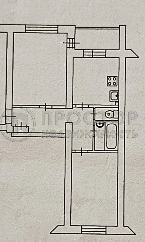2-комнатная квартира, 49.4 м² - фото 8