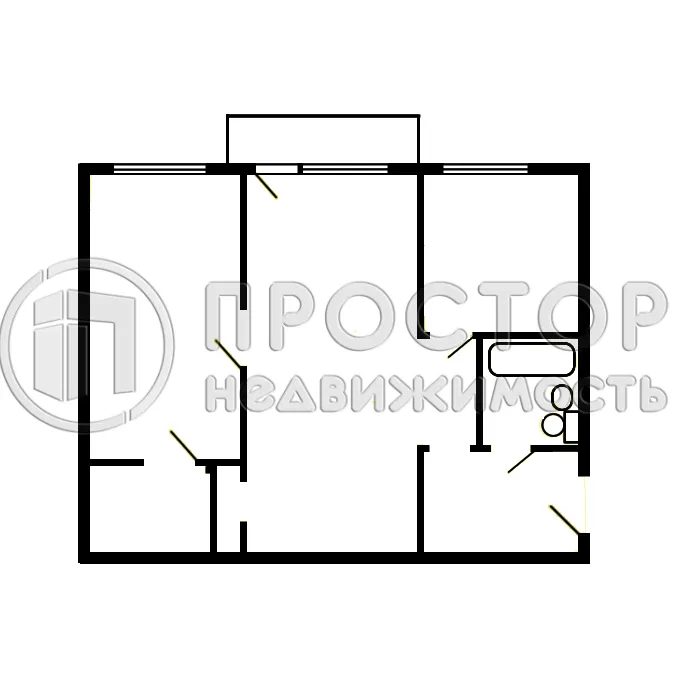 2-комнатная квартира, 44.6 м² - фото 9