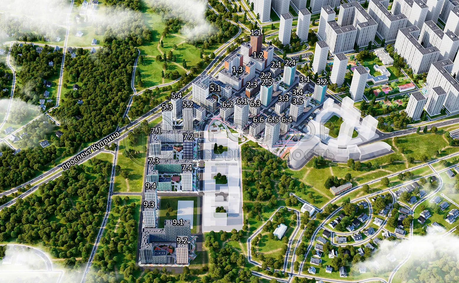 1-комнатная квартира, 42.6 м² - фото 17