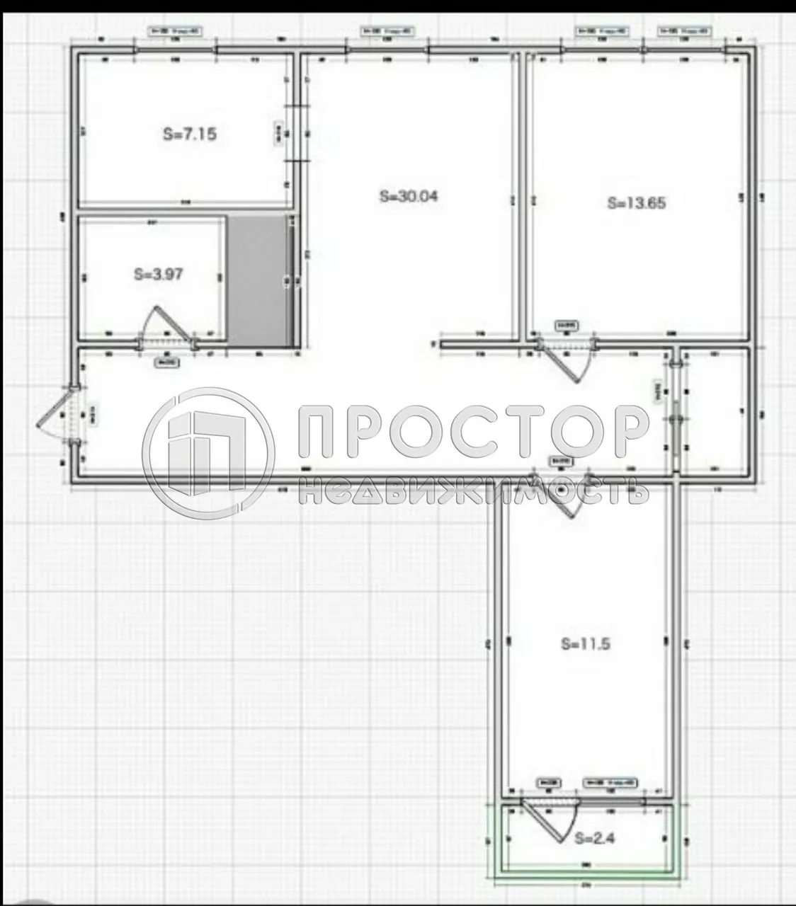 3-комнатная квартира, 63 м² - фото 15