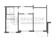 2-комнатная квартира, 54 м² - фото 19
