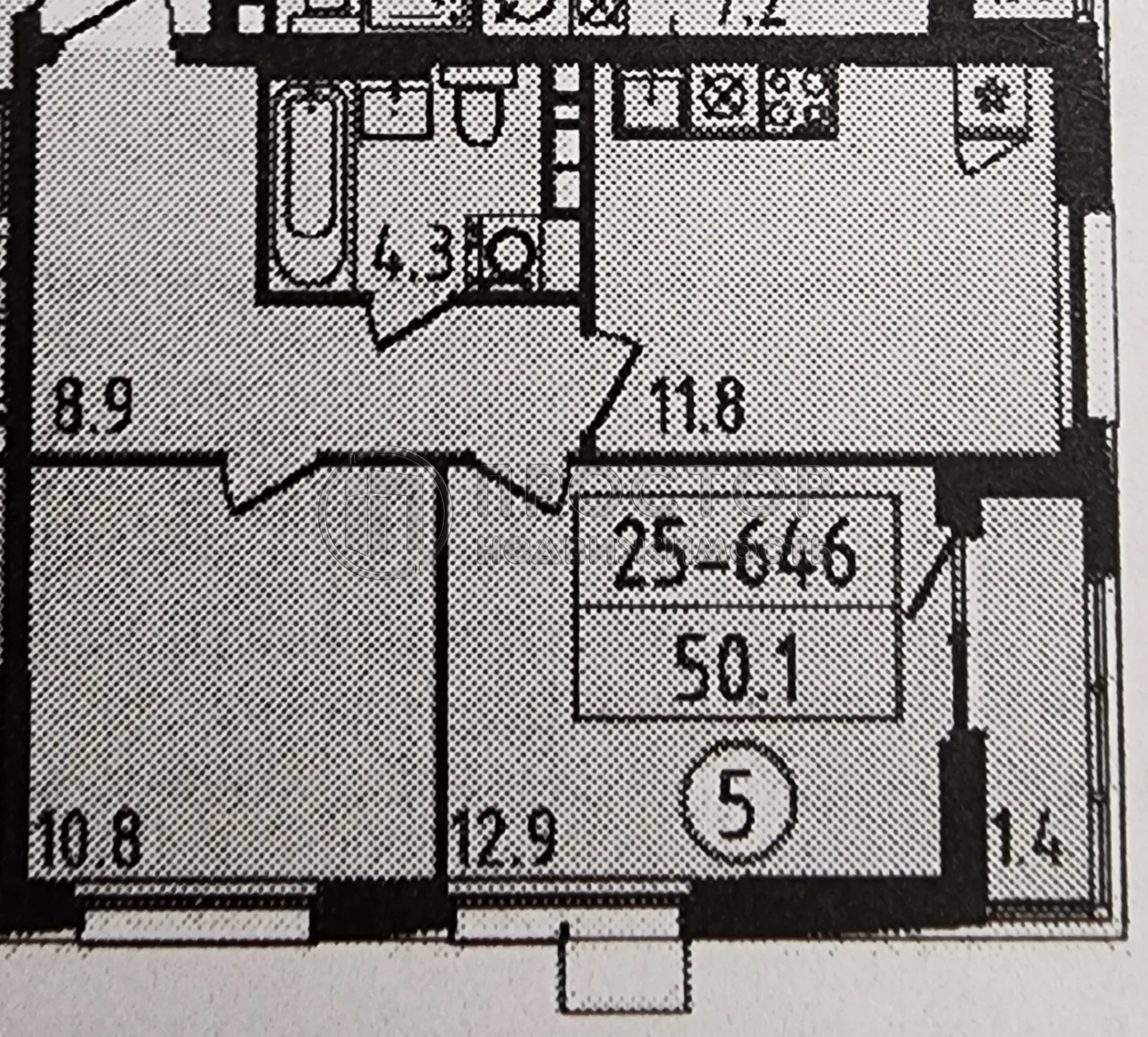 2-комнатная квартира, 50.1 м² - фото 13
