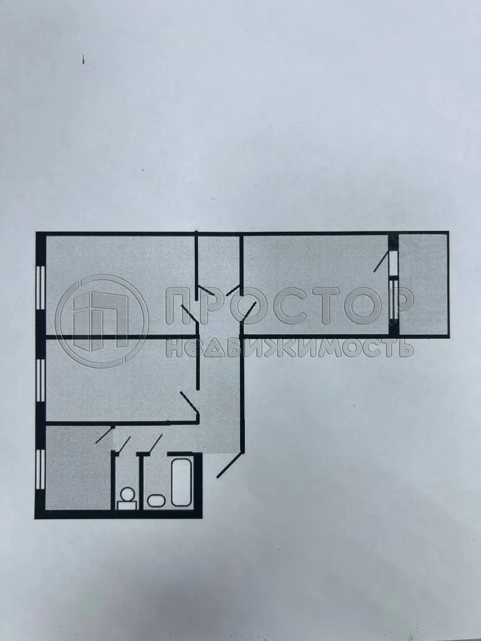 3-комнатная квартира, 60.1 м² - фото 20