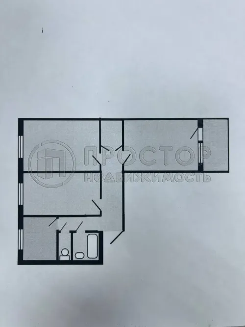 3-комнатная квартира, 58.3 м² - фото 16