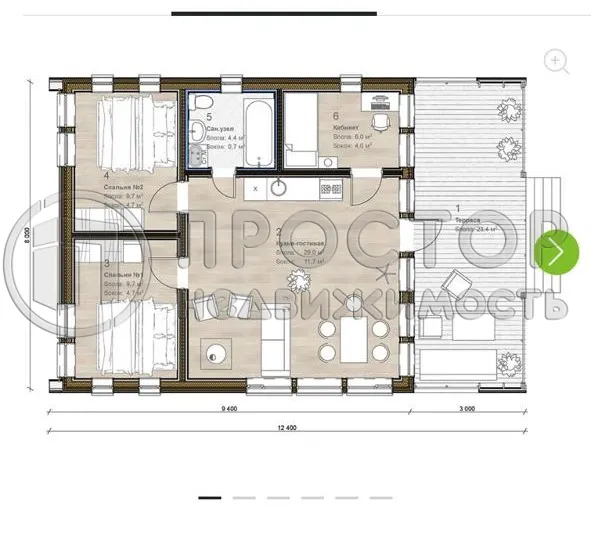Дом, 96 м² - фото 22