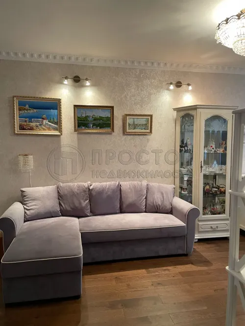 1-комнатная квартира, 49.5 м.кв.