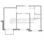 2-комнатная квартира, 53.7 м² - фото 53