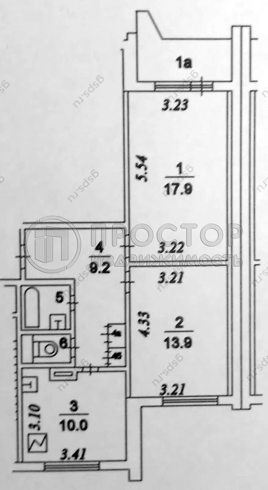 2-комнатная квартира, 56.3 м² - фото 41