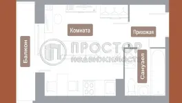 Студия, 23 м² - фото 41