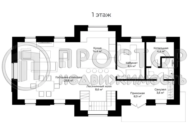 Дом, 160 м² - фото 17