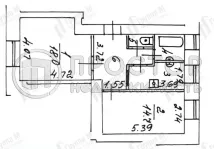 2-комнатная квартира, 52.9 м² - фото 47