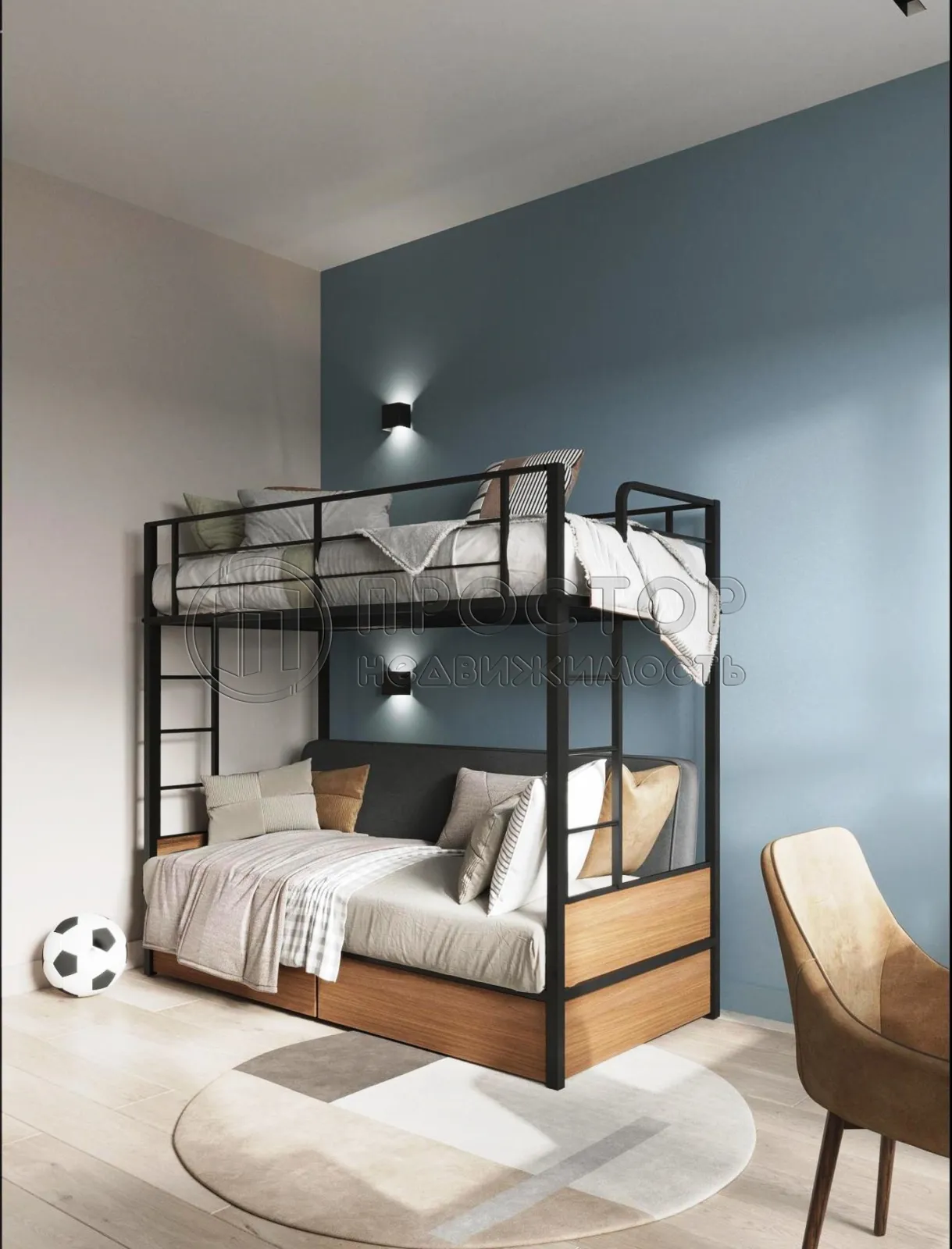 3-комнатная квартира, 81.1 м² - фото 23