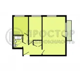 2-комнатная квартира, 42 м² - фото 17