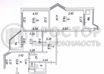 3-комнатная квартира, 75.8 м² - фото 27