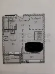 1-комнатная квартира, 32.3 м² - фото 27