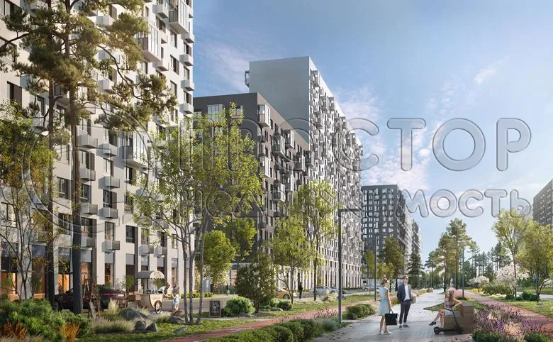 2-комнатная квартира, 57.39 м² - фото 3