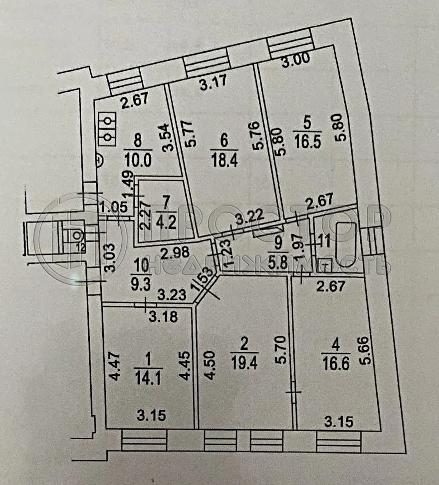 5-комнатная квартира, 118.8 м² - фото 48
