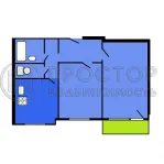 2-комнатная квартира, 54 м² - фото 55