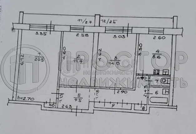 3-комнатная квартира, 76.3 м² - фото 13
