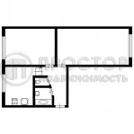 2-комнатная квартира, 58 м² - фото 47