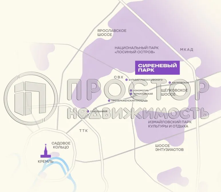 1-комнатная квартира, 45.9 м² - фото 3