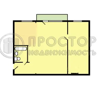 2-комнатная квартира, 40.2 м² - фото 9