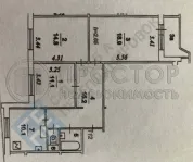 3-комнатная квартира, 78 м² - фото 19