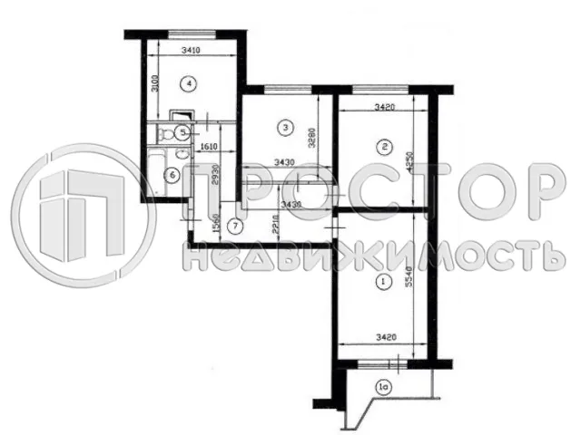 3-комнатная квартира, 75 м² - фото 19