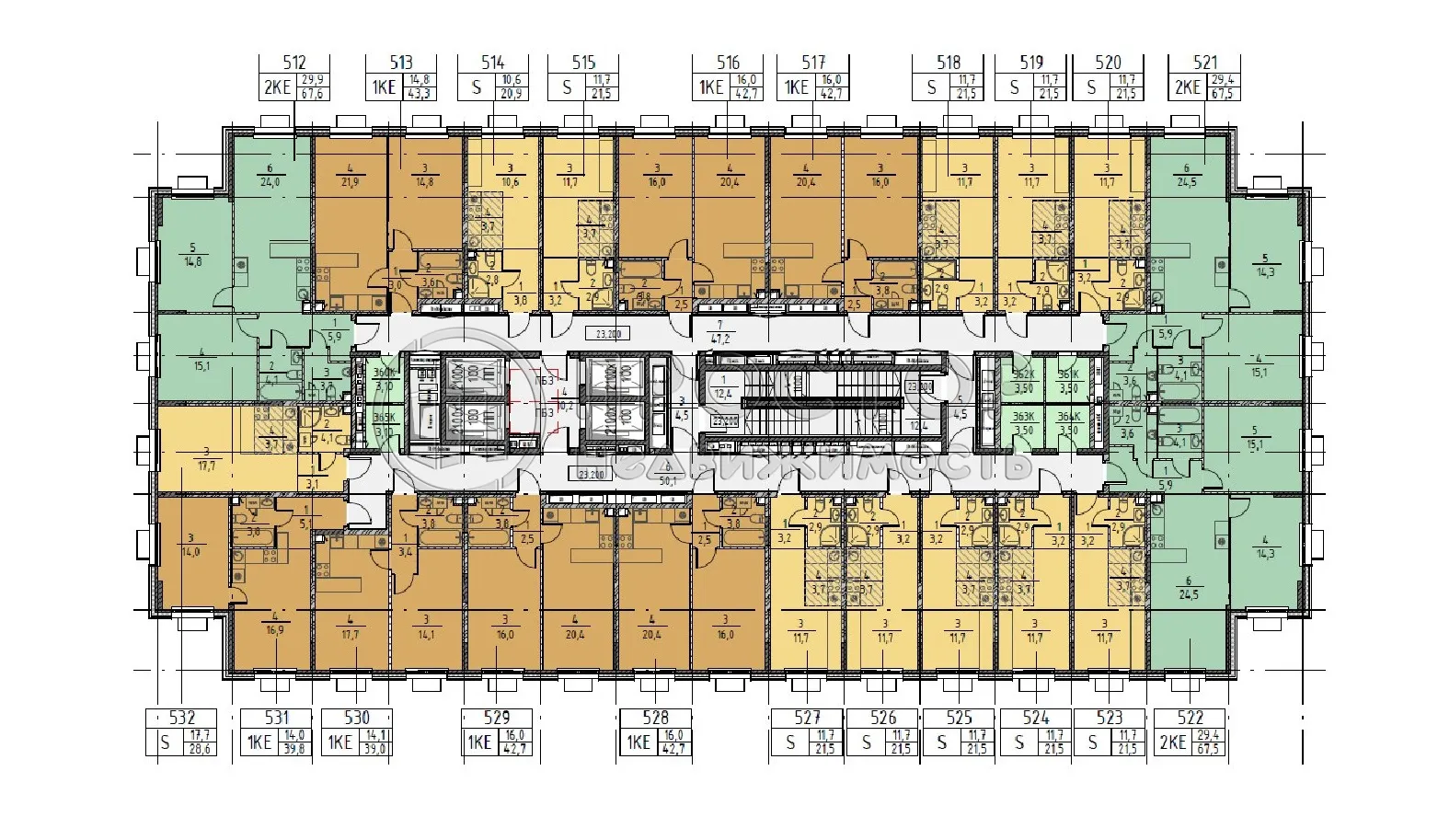 Студия, 20.9 м² - фото 8