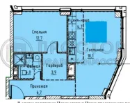 2-комнатная квартира, 50.1 м² - фото 11