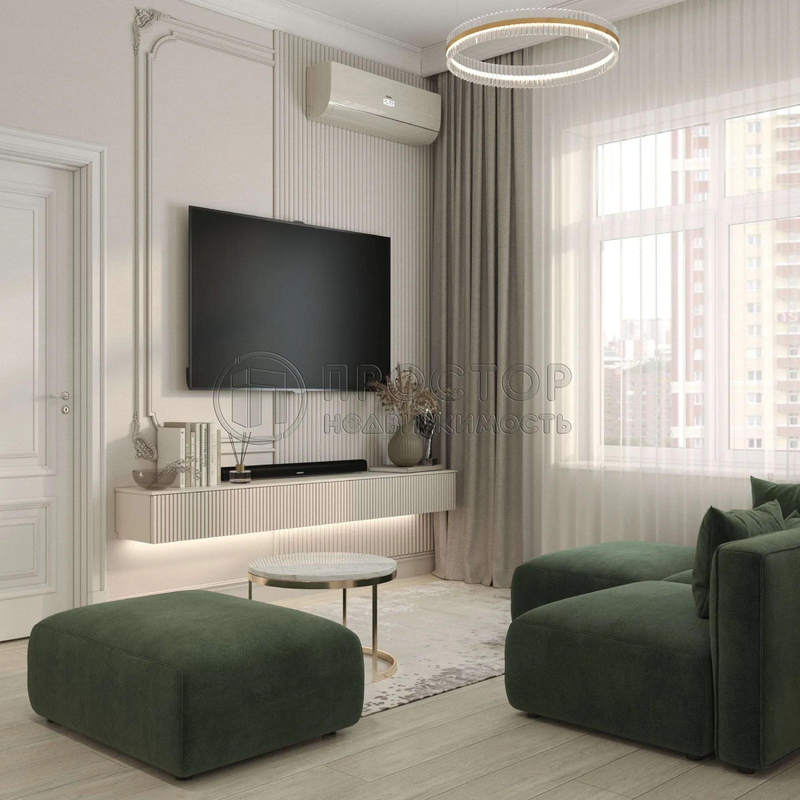 2-комнатная квартира, 57.8 м² - фото 3