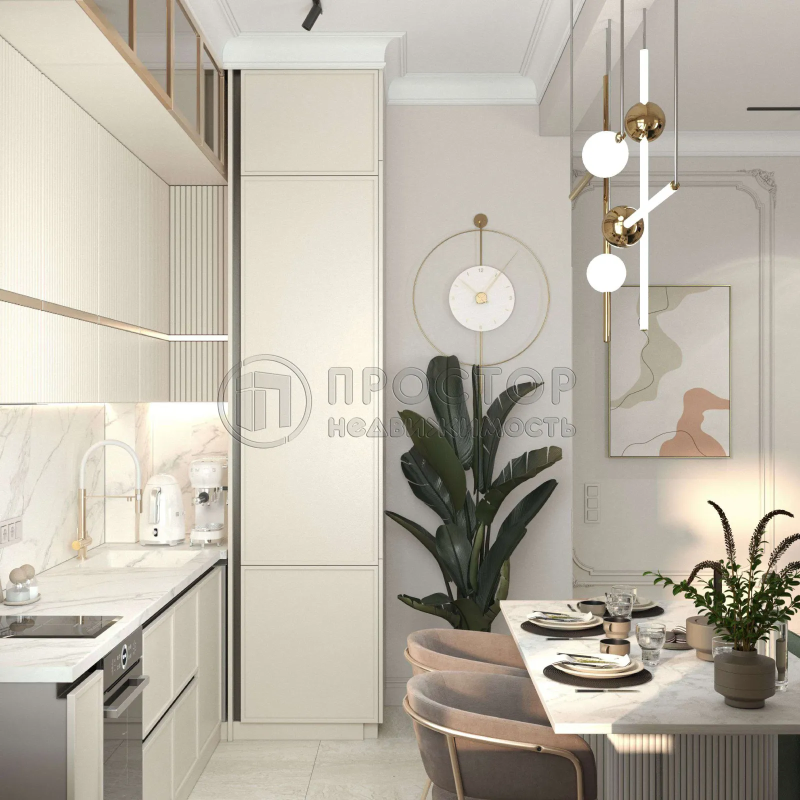 2-комнатная квартира, 57.8 м² - фото 4