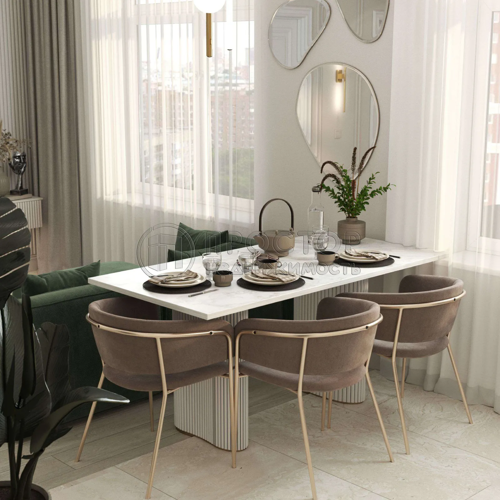 2-комнатная квартира, 57.8 м² - фото 7