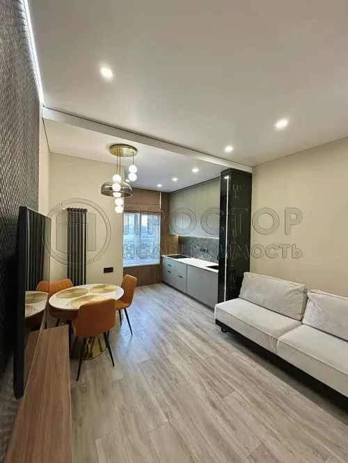 1-комнатная квартира, 39 м.кв.