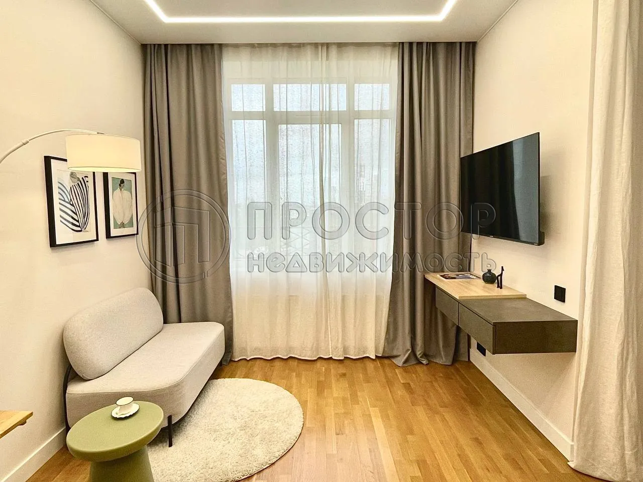 1-комнатная квартира, 40 м² - фото 3